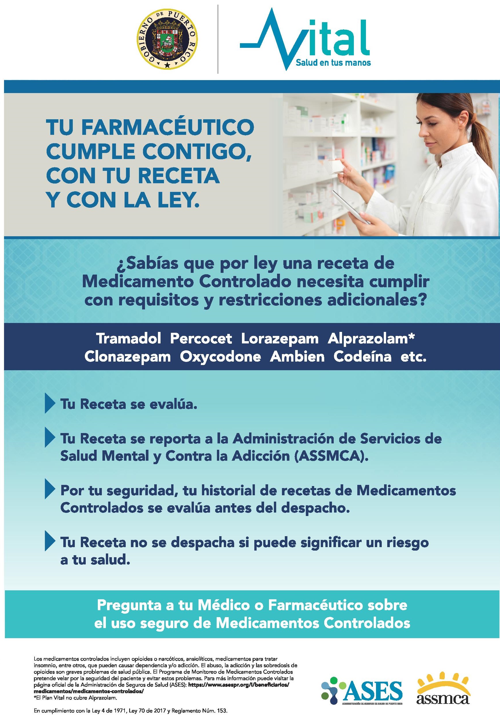 Medicamentos Controlados – ASES | Administración de Seguros de Salud de  Puerto Rico